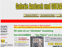 Tablet Screenshot of goldammer-museum.at